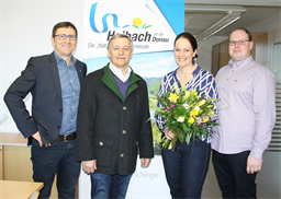 Foto für Haibach ob der Donau gratuliert der Stellvertretenden Vorsitzenden des Aufsichtsrates des neu gegründeten Tourismusverband Donau Oberösterreich