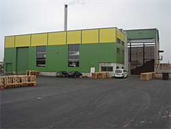 Biomasseheizwerk Lagerhaus Eferding