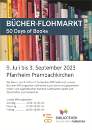 Büchereiflohmarkt Prambachkirchen